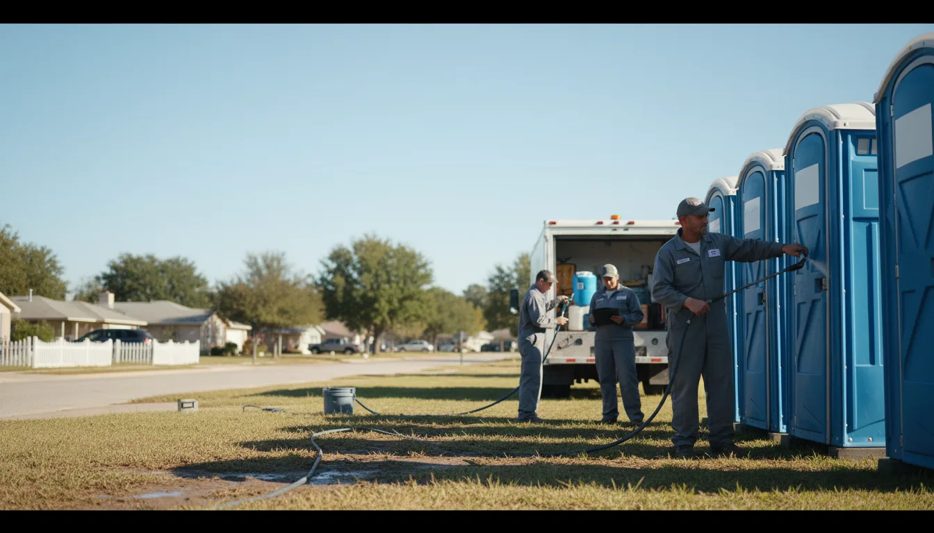 Long-Term Portable Toilet Rental in Corcoran, CA near me